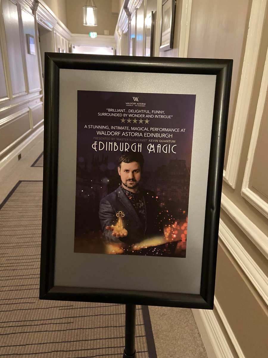 kevinquantum's tweet photo. Back in the @waedinburgh this weekend for Edinburgh Magic!
It's the last one before my UK Tour starts! but I will be back again on 11 May if you can't make it this weekend.
#edinburghmagic #saturdaynightinedinburgh #edinburgh #magic #iconicvenues
https://t.co/UUKNuvNTe8 https://t.co/0oEQU75tom
