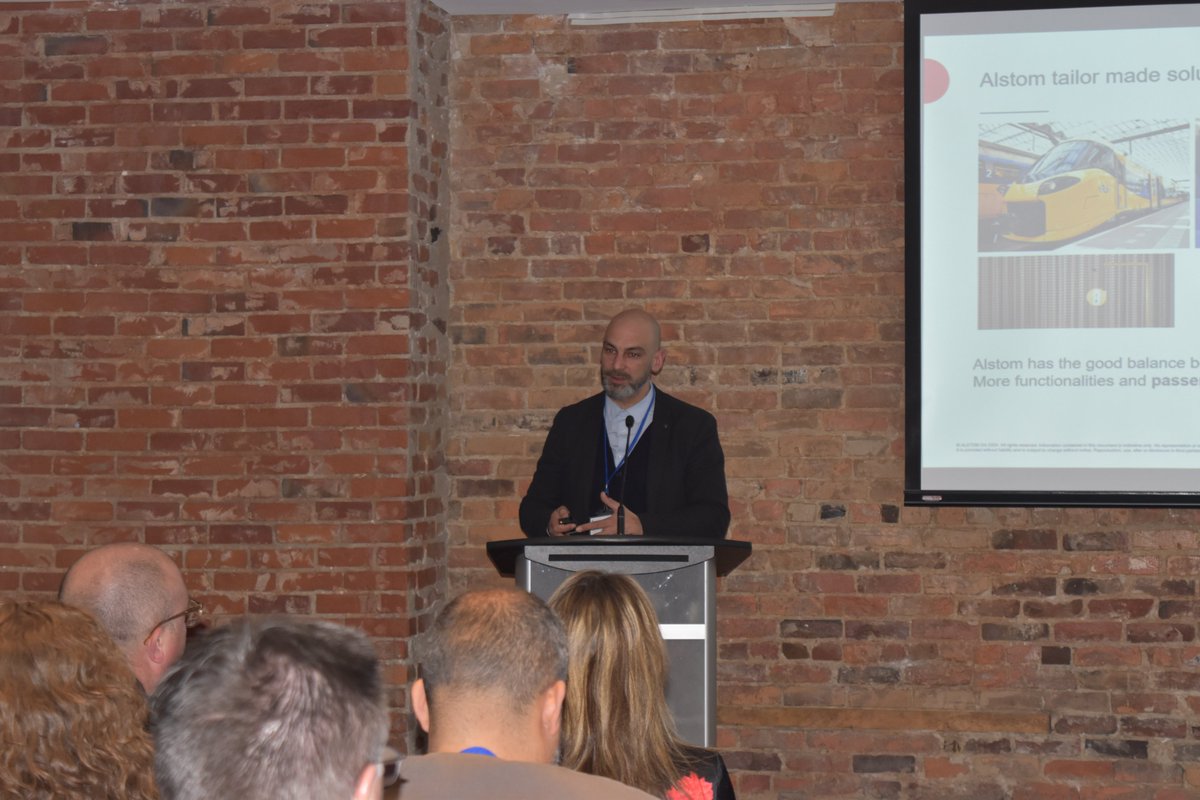 RedCabin_Events's tweet photo. How will train interiors evolve in the next 30 years? 🔮
A great session to kick off on 2054 I Train Interiors Evolution, and we are joined by Ismael Bavandi, Technical Director Interior at @Alstom
#RedCabinLIVE #RIIS #FutureTransport #PaxEx #Alstom https://t.co/lVRvVAu5UK