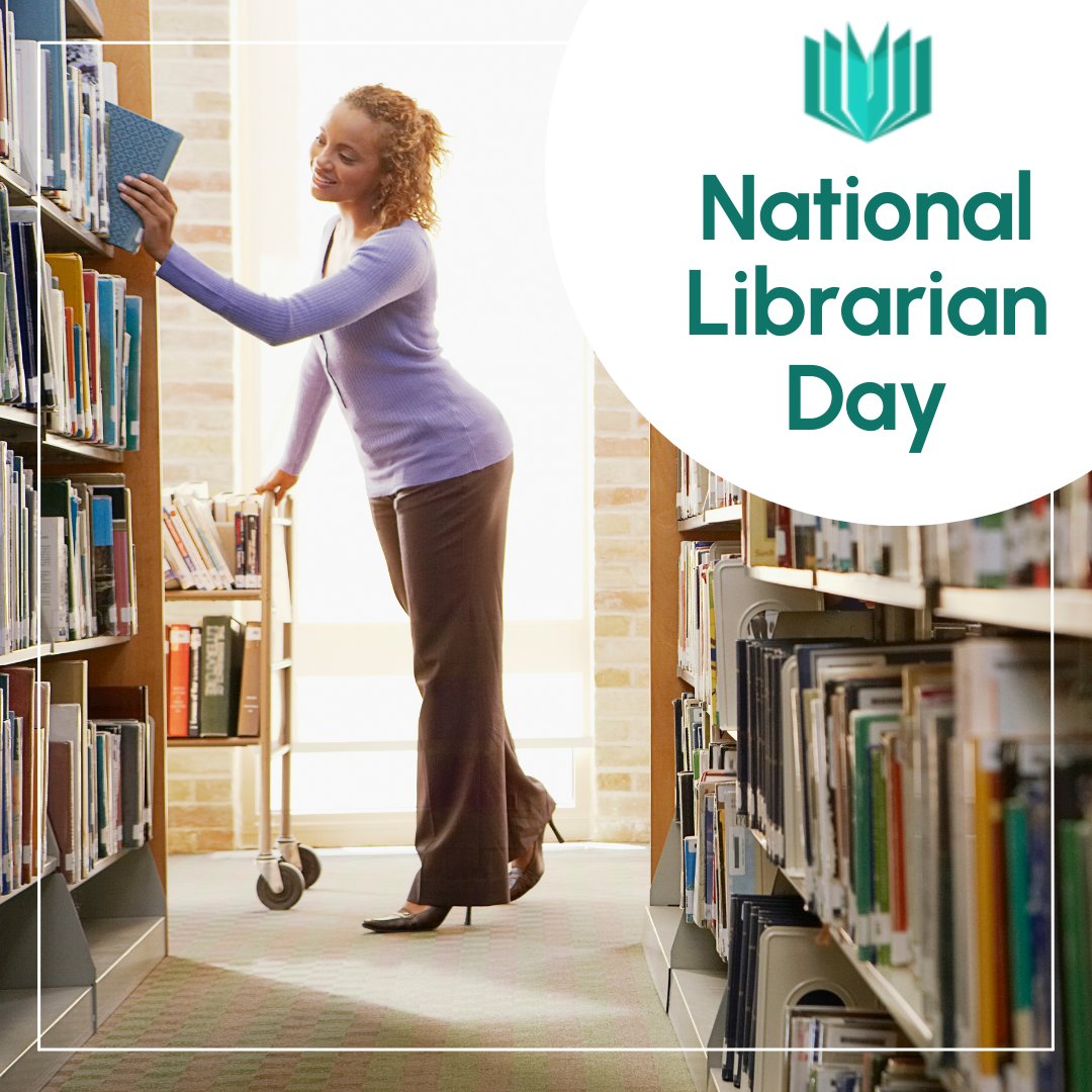 Celebrating National Librarian Day! 

Today, we honor the contributions of librarians worldwide who serve as stewards of knowledge, guiding us through the realms of literature and information with care and dedication. 📚 

#NationalLibrarianDay #Bookmarked