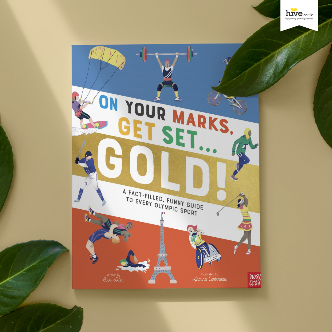 With 100 days to go until the Paris 2024 Olympics, it's time to take the leap for learning and pre-order your copy of 'On Your Marks, Get Set, Gold!' a fun fact-filled guide to every Olympic sport. 🏆🎉 Prepare for a summer of sport today! #sports #childrensbook #kidsbooks