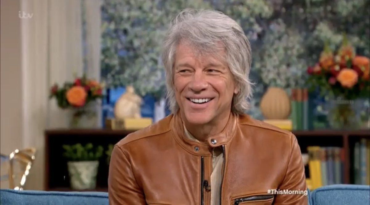 🚨Full Interview Jon Bon Jovi on This Morning in the UK April 17, 2024 youtu.be/0GJ3kuBx3Y8?si… #BonJovi #JonBonJovi