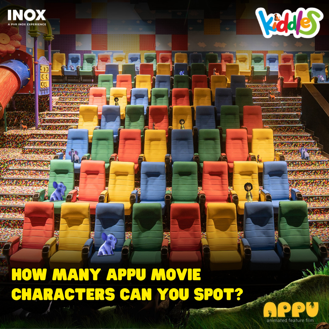 Are you up for the challenge? Take a close look at the image and let us know in the comments how many iconic Appu movie characters you can spot ? . Take your lil ones for an perfect outing , make them watch #Appu releasing at an #INOXKiddles Book Tickets Now:…