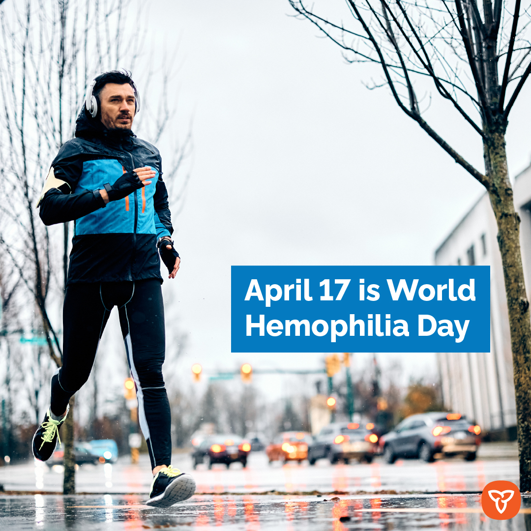 Today is #WorldHemophiliaDay.

DYK strong muscles help protect those with #hemophilia from spontaneous bleeds & joint damage? Regular physical activity builds healthy bones, increases joint stability and reduces the risk of injury. Exercise safely! #WHD2024