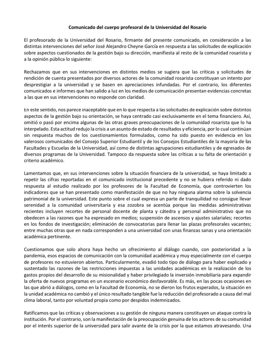 Consejo ECH - URosario tweet media