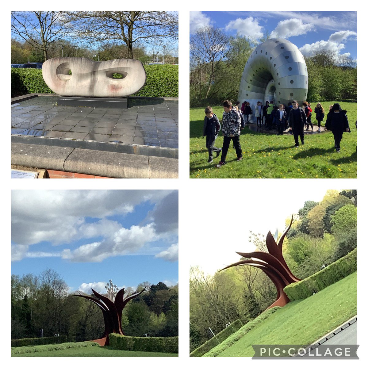 This morning we kick started our Create topic with a walk into Chesterfield looking at sculptures in our town!