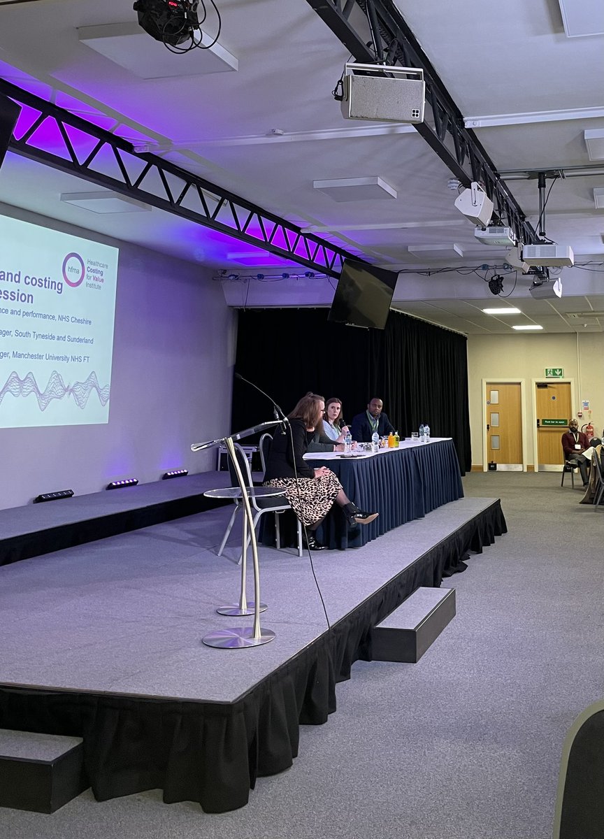 We are now onto the panel discussion at the costing conference. Panel members are discussing how cost and activity data can support the agenda to address health inequalities. #CostingForValue