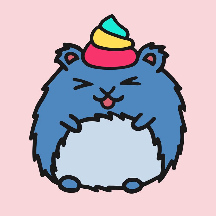 CryptQuorra's tweet photo. Hey @ToyBoogers community 😁 got my #toystash as a gift 🎁 let’s go 🙌 Thank You @Jayinmotion444 for sending this Cutie & Fluffy Toy Stash Unicorn Poop Booger 🤣 https://t.co/KEvDRJPVaJ