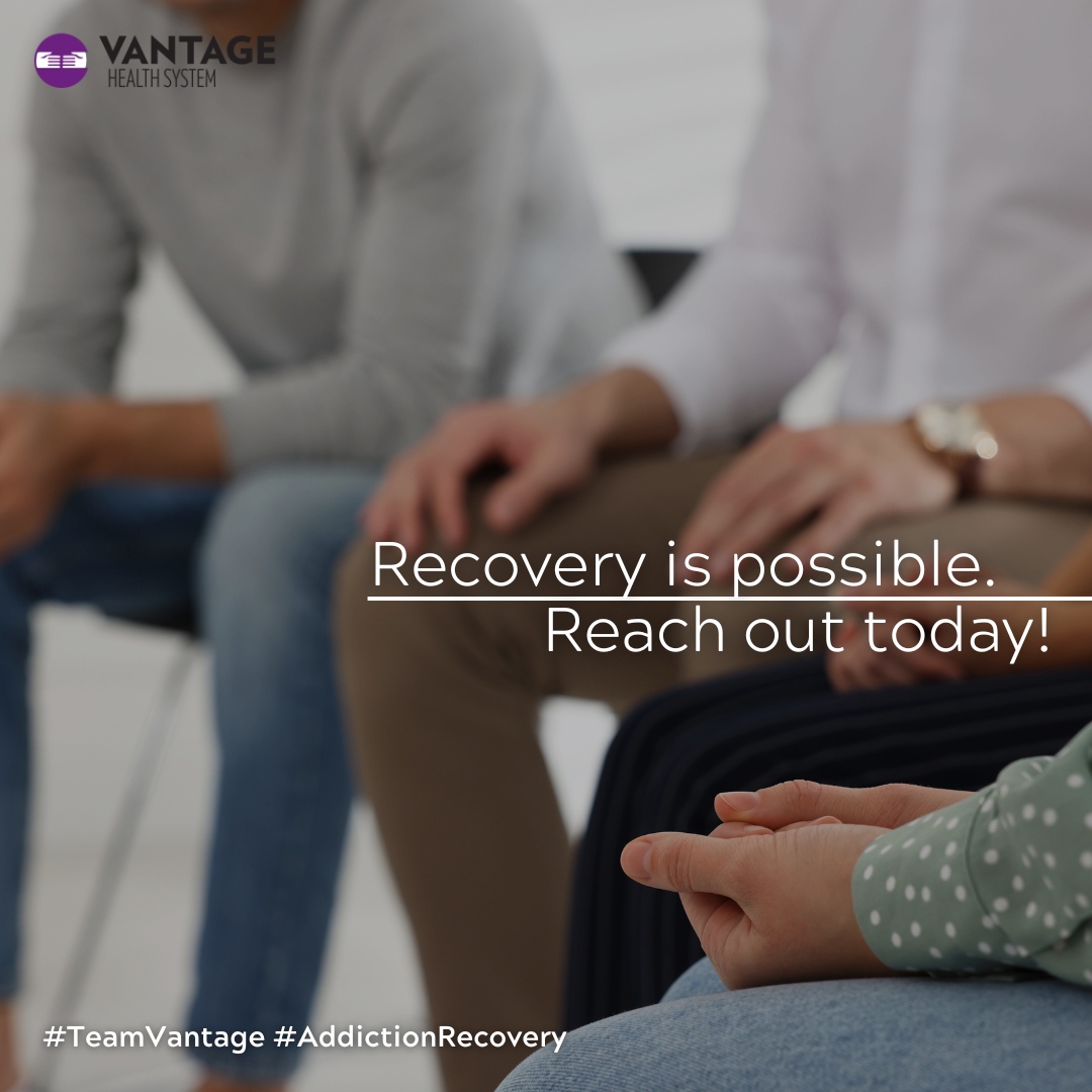 Facing addiction? Vantage Health System offers comprehensive services for recovery, including a hybrid model of in-person & virtual care. Our team is here to support your health journey. Recovery is possible. Reach out today. 💚  Call now 📲 (201) 567-0059 #TeamVantage #Addict...