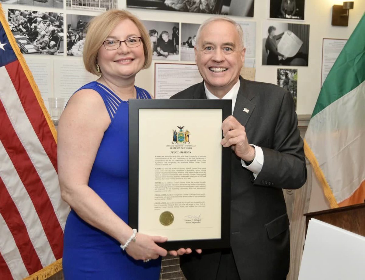 The Good Friday Agreement of April 10, 1998 was an unprecedented step towards peace for the people of Northern Ireland. Last night, my office celebrated this historic peace accord and the strong ties between NY, Ireland and Northern Ireland at our annual Irish Heritage event.