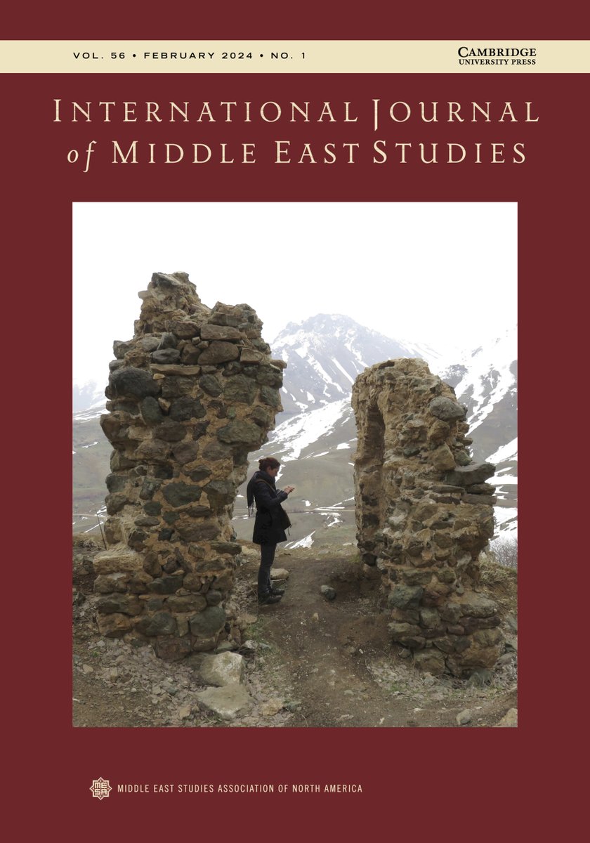 The latest issue of IJMES is out! Everything from a roundtable on the politics of ethnography in Turkey to reviews of the latest books on 'other archives' in Morocco and the afterlife of al-Andalus feature. cambridge.org/core/journals/…