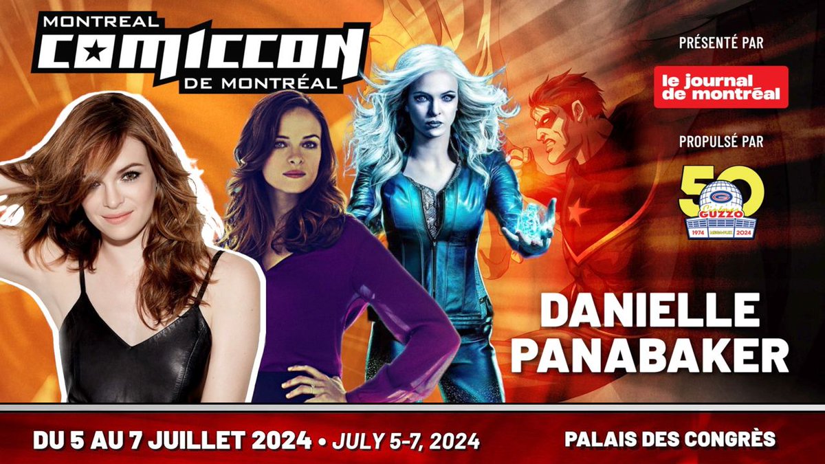 ⚡️Nouvelle invitée/New guest! @dpanabaker au Comiccon cet été//at Montreal Comiccon this summer! 🎟️: montrealcomiccon.com #theflash #montrealcomiccon2024 #comiccon