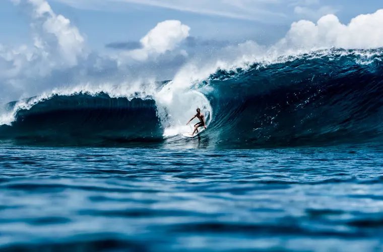 Every #humpday needs a little adventure! #teahupoo #tahiti #surfing #2024olympicsurfing #wecanmakeithappen #forestlaketravel #virtuosopartner #bookthetrip