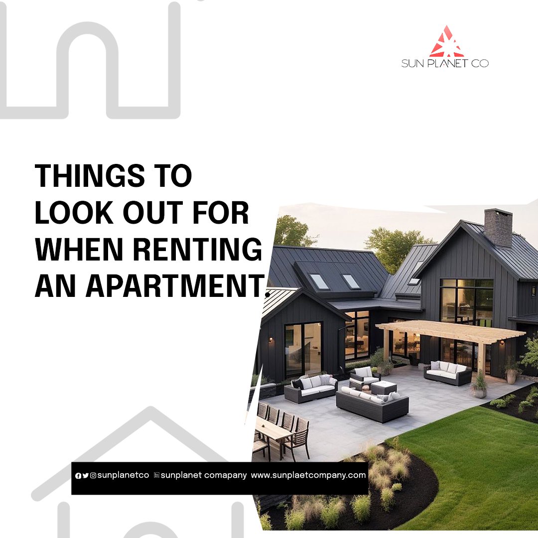 sunplanetco's tweet photo. Before making a rent payment, it is essential to ensure that all the basic amenities are available, or else one can get frustrated. Therefore, when looking for a new apartment, make sure to check all the necessary boxes to enjoy a comfortable and memorable stay.
#sunplanet https://t.co/g9LOzKPosS