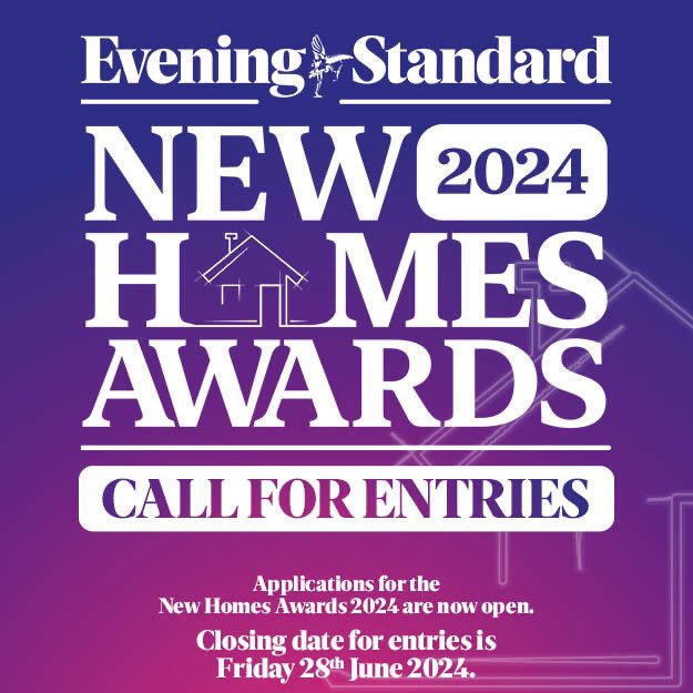 Applications for the New Homes Awards 2024 are now open! Returning for its 33rd year, you have until the 28th June to submit your entry, with winners being announced in a glittering luncheon on the 27th September. Enter the awards online: newhomesawards.co.uk #nha2024