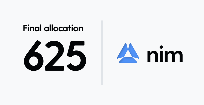 CryptoDuck_TH's tweet photo. นิ่ม (@nim_network) ประกาศจำนวน $NIM ใหม่ หลังบางคนตกข่าวไม่มาเคลม
👉 https://t.co/BsGoFyIgEs
:
จำนวนแต่ละคนจะได้เพิ่มคนละ +22.35% จากยอดเดิม
ส่วนเคลมยังไง เมื่อไหร่ รอประกาศเป็นทางการครับ https://t.co/K3TEDzl49N