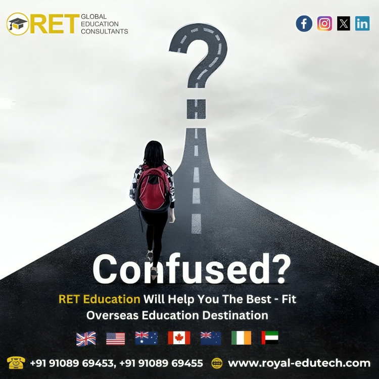 RET Education is your passport to a world of possibilities. With our personalized guidance and expertise, we'll help you find the perfect fit for your academic and personal goals. #RETConsultants #RET #StudyAbroadConsultants #BangaloreStudyAbroad #GlobalEducationConsultants