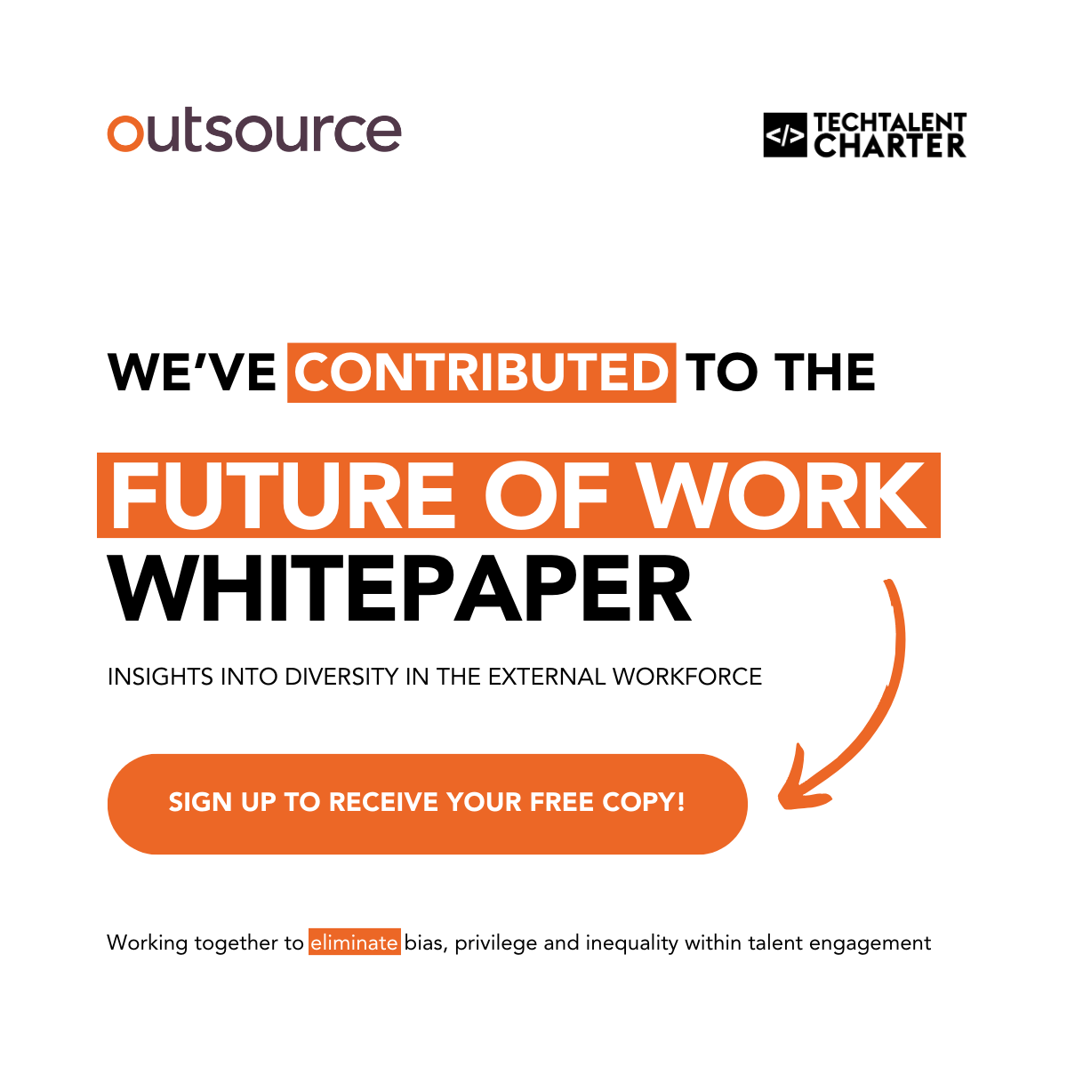 We contributed to @Outsourceuk's 'The Future of Work—#DiversityAndInclusion in the External Workforce' whitepaper - a roadmap for organisations to build a diverse talent pool within their contingent #workforce. 

Follow the link to access it now: hubs.la/Q02t7RlT0