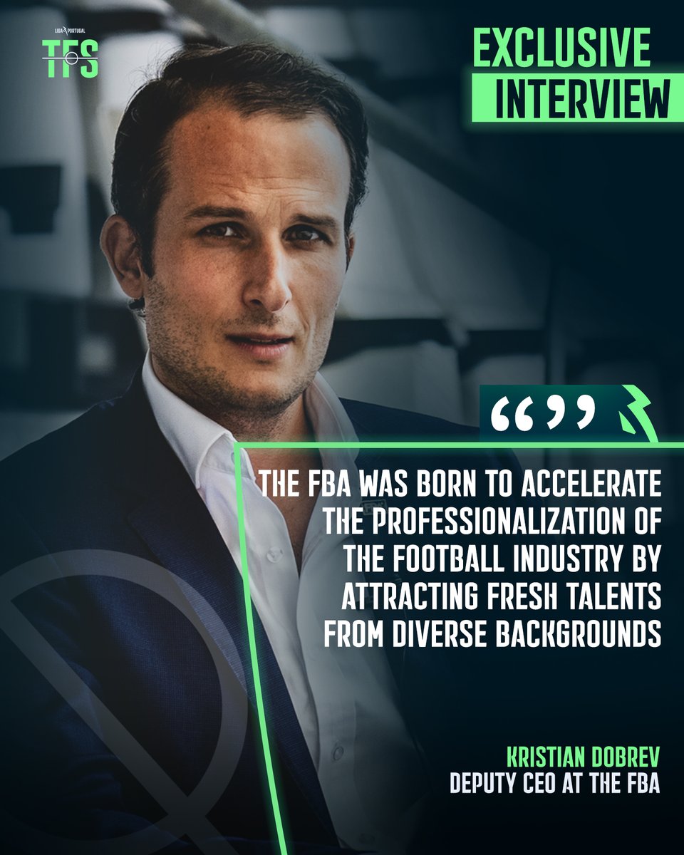 🚨𝐄𝐗𝐂𝐋𝐔𝐒𝐈𝐕𝐄 𝐈𝐍𝐓𝐄𝐑𝐕𝐈𝐄𝐖🚨 📖 You don't need to study for this, he told us everything: meet Kristian Dobrev - Deputy CEO and Co-Founder of 𝐓𝐡𝐞 𝐅𝐁𝐀 - a global leader in football business education ⚽ 👉 bit.ly/3TU9eik