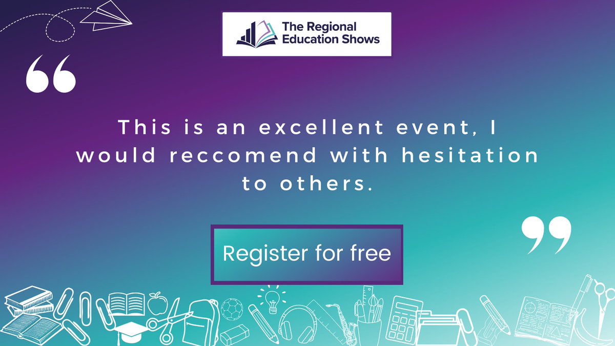 Join us at the #RegionalEdShows 2024! Register for free today! #NorthernEdShow bit.ly/46c8aKQ #EasternEdShow bit.ly/3QFuXZJ
