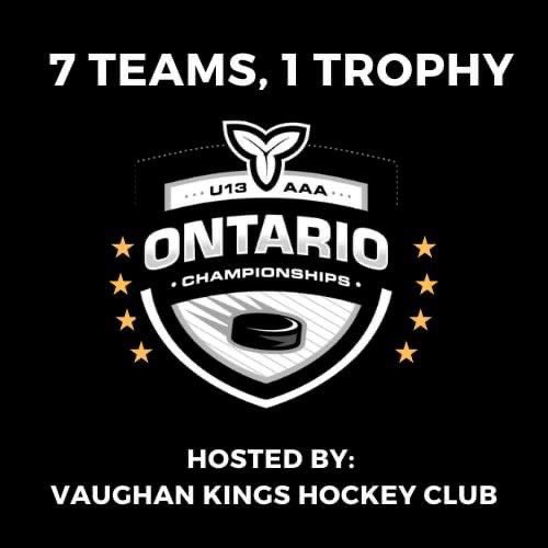 And good luck to the U13 AAA teams from across Ontario as they start their Championships today as well in Vaughan! 1. Toronto Jr. Canadians 2. Vaughan Kings 3. Quinte Red Devils 4. Elgin-Middlesex Canucks 5. Ottawa Myers Automotive 6. Sudbury Wolves 7. Thunder Bay Kings
