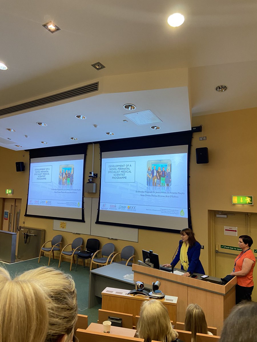 Susan Dineen, a Medical Scientist, talking to us today about the development of a novel perinatal specialist medical scientist programme. 

This specialised service is an example of the continuous innovation in service development underway in #CUH 

<a href="/CUH_Cork/">Cork University Hospitals</a> <a href="/WeHSCPs/">National HSCP Office, HSE</a> <a href="/cuh_hscp/">CUH_HSCP</a>