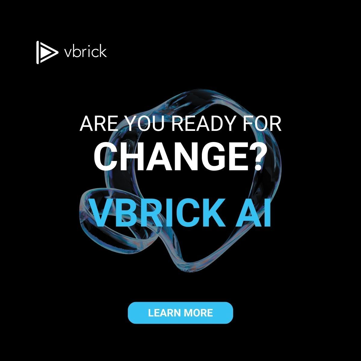 Ready to revolutionize your video strategy? Discover the possibilities of Vbrick AI today. buff.ly/3WOtRvU #ChangeIsHere