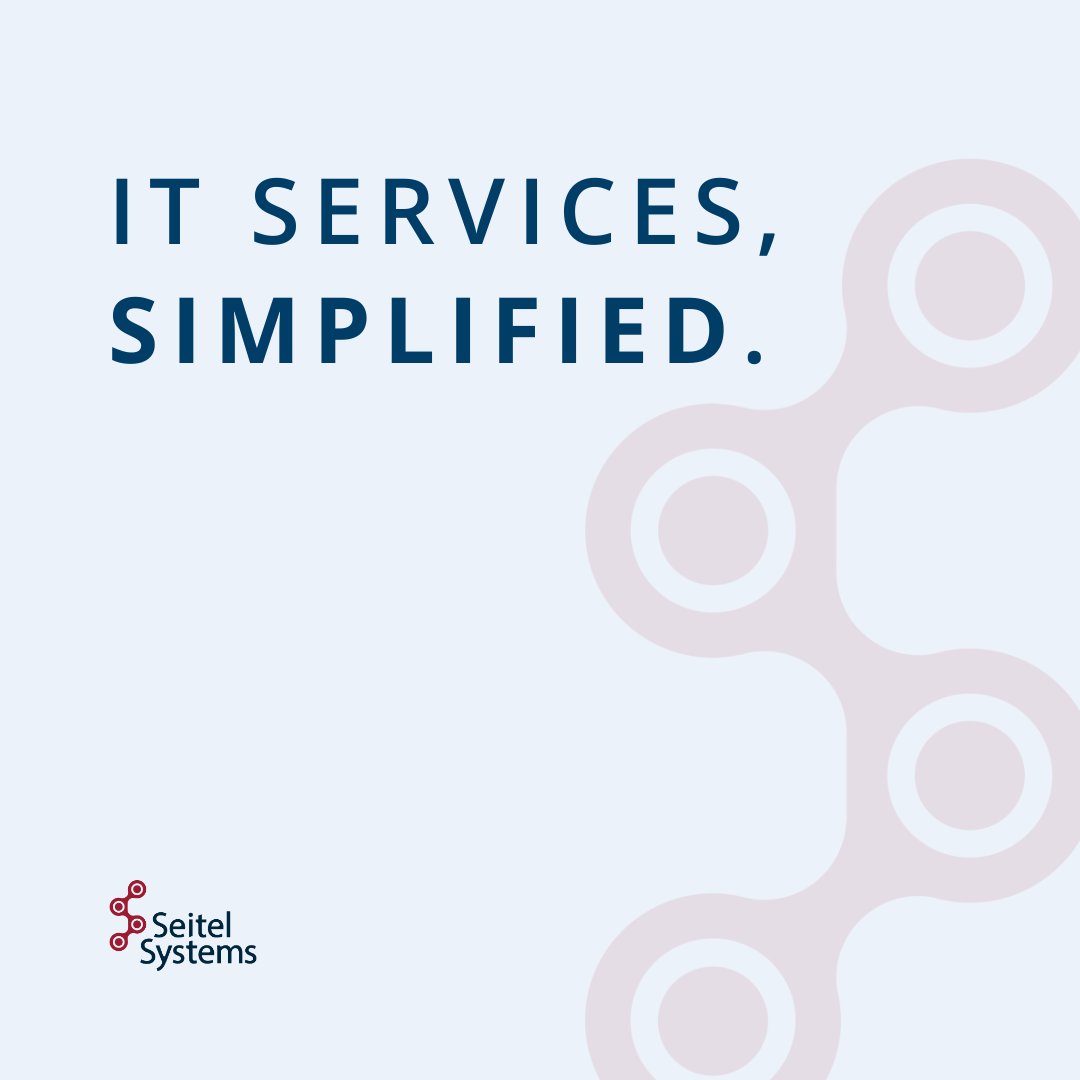 Our approach to IT? Simplify, simplify, simplify. 👏

If your IT solutions feel over-complicated, talk to us about an #ITAssessment to receive a review and recommendations. bit.ly/49uRBeR

Have you seen #ITSolutions get over-complicated? 

#ITConsultant #SMBs #MSP