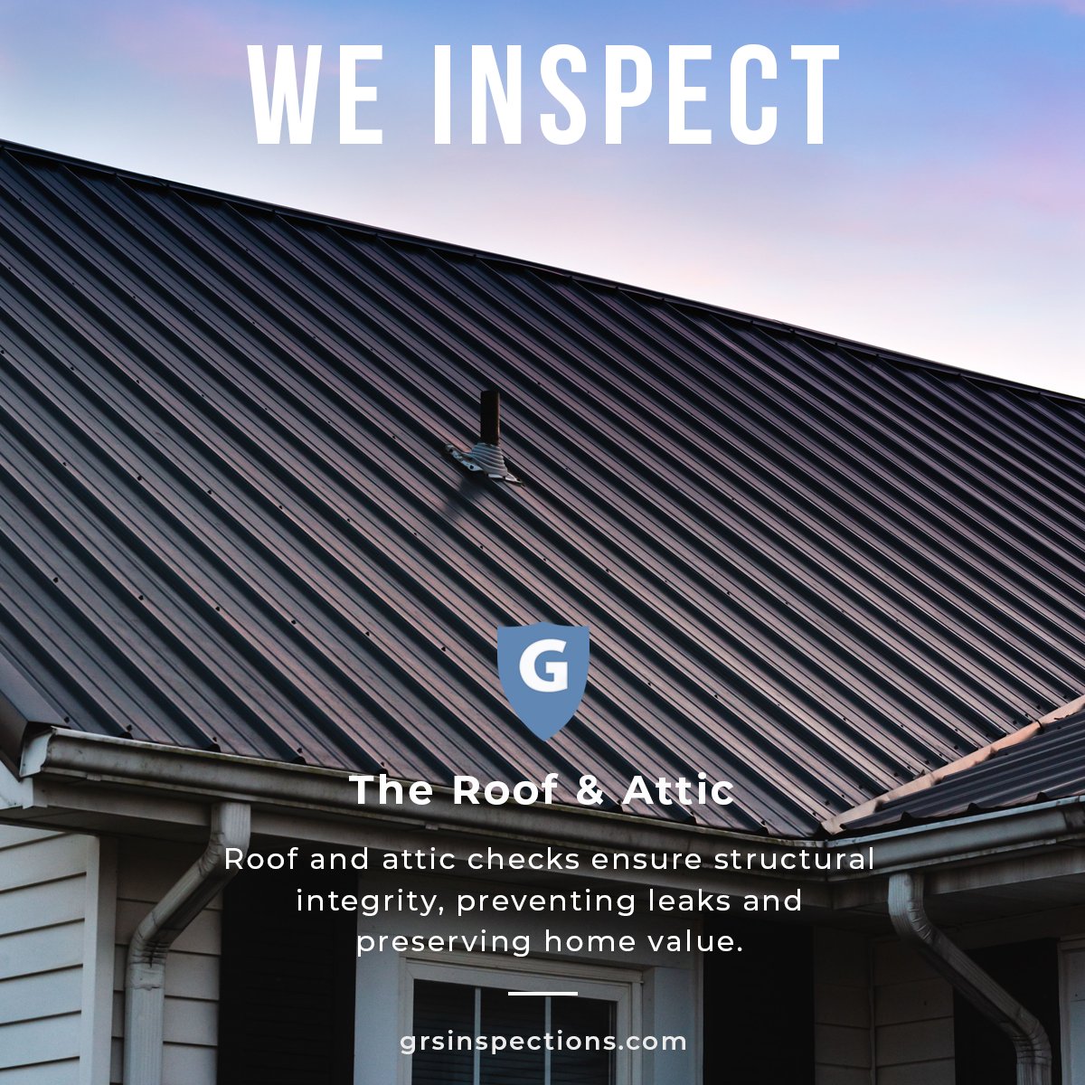 GRSinspections's tweet image. 🏠 Is your roof and attic in top shape? 🔍 A Guardian home inspection ensures a thorough check, safeguarding your investment. #HomeInspections #RoofCheck #AtticInspection 🛠️🏡