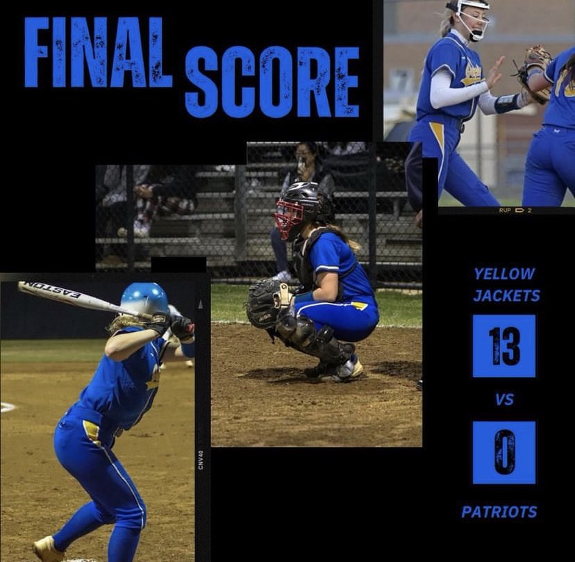 Big offensive night for a win!

Offense pounded out 16 hits, led by Jenna Wilson going 3-4 with 4 RBI and her 3rd HR of the year

Hayden Menefee, Camryn Anson, Amari Frederick + Sam Borrayo each had 2 hits

Sam Borrayo with the W- 5 IP, 1 H, 1 BB, 6 K and 0R

8-0, 5-0 in district