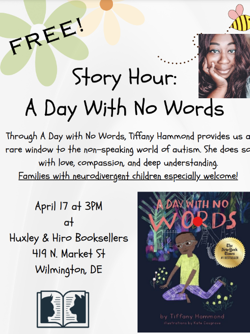 Attention Parents: Check out this free storytime in Wilmington which is geared toward your neurodivergent student!