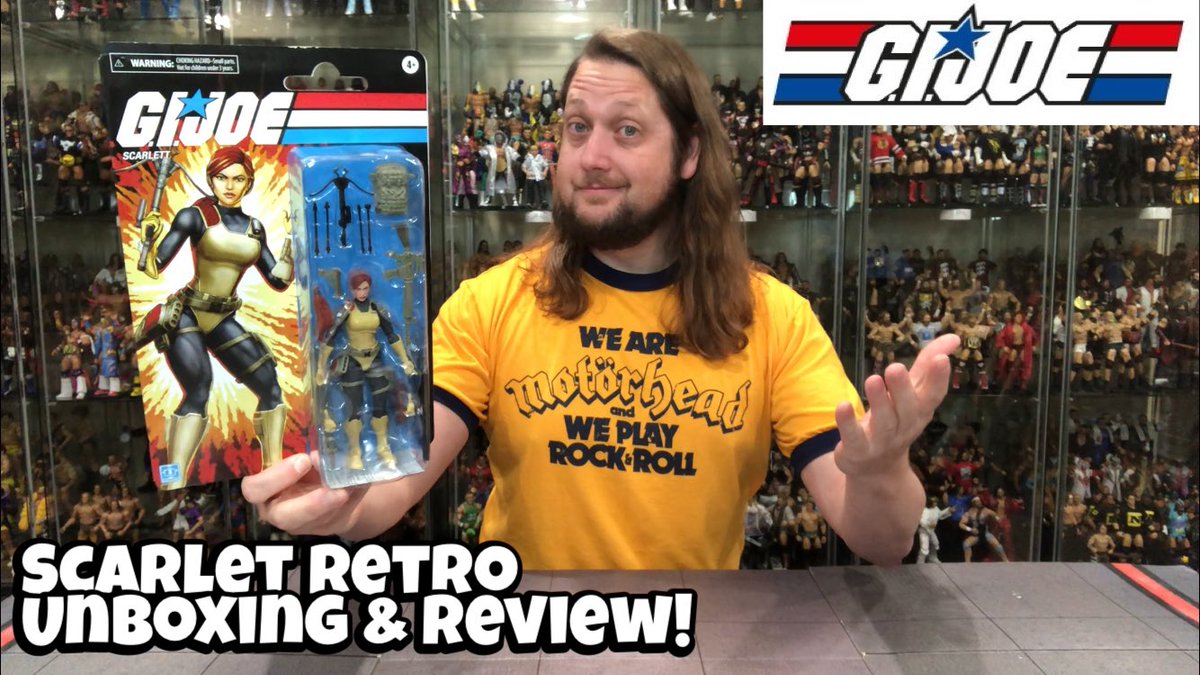 Scarlet GIJOE Retro Unboxing & Review! youtu.be/Eoz-g4zdW1o?si… #scarlet #toys #toy #scratchthatfigureitch #gijoe #gijoecommunity #gijoearah #toystagram #toyreview #toyunboxing #actionfigures #cobra #gijoe #gijoeclassifiedseries #hasbro #gijoeclassified