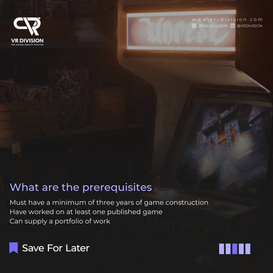 vrdivision's tweet image. Unreal Fellowship:Games application now open!
Unreal Fellowship: Games will run virtually from July 22 to August 9 👨‍🎓

unrealengine.com/en-US/blog/unr…

#UnrealFellowship #GameDevEducation #VRDivision