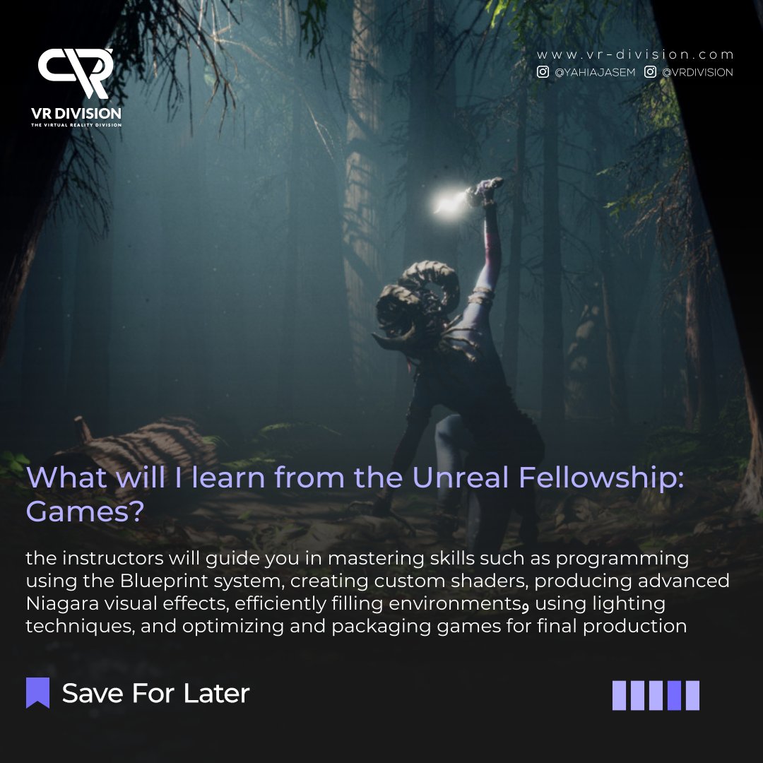 Unreal Fellowship:Games application now open! Unreal Fellowship: Games will run virtually from July 22 to August 9 👨‍🎓 unrealengine.com/en-US/blog/unr… #UnrealFellowship #GameDevEducation #VRDivision