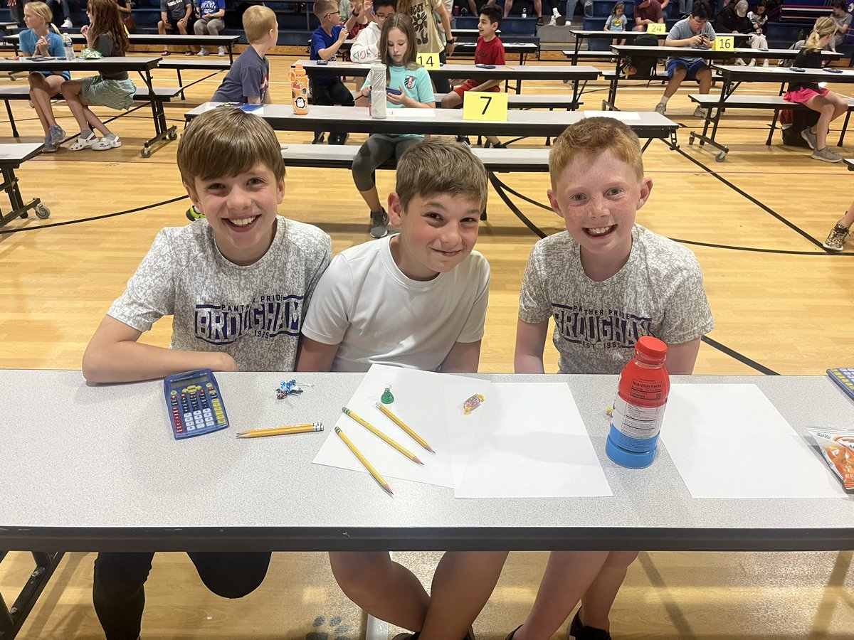 We are SO proud of our Brougham Math Wings for placing 1st at their regional tournament!!! Whooop!! #opsfortheirfuture