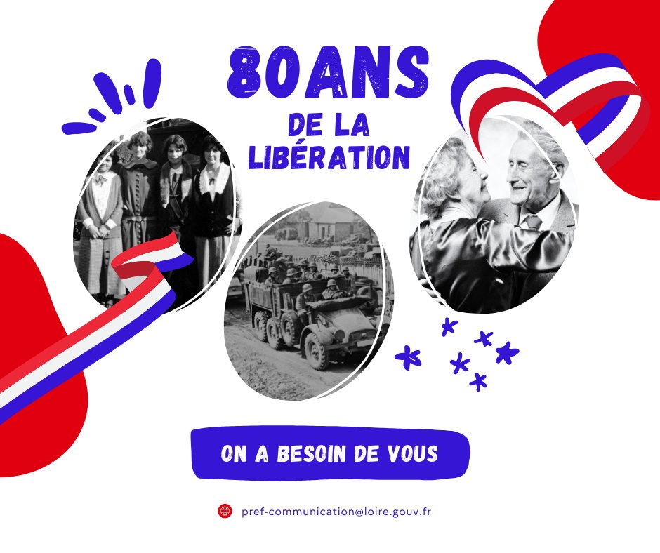 À l'occasion des 80 ans de la Libération, la préfecture de la Loire souhaite rendre hommage, à travers une bande dessinée illustrée, aux Ligériennes et Ligériens qui auraient vécu pendant la Seconde Guerre mondiale. Dans le cadre de ce projet, la préfecture de la Loire fait…