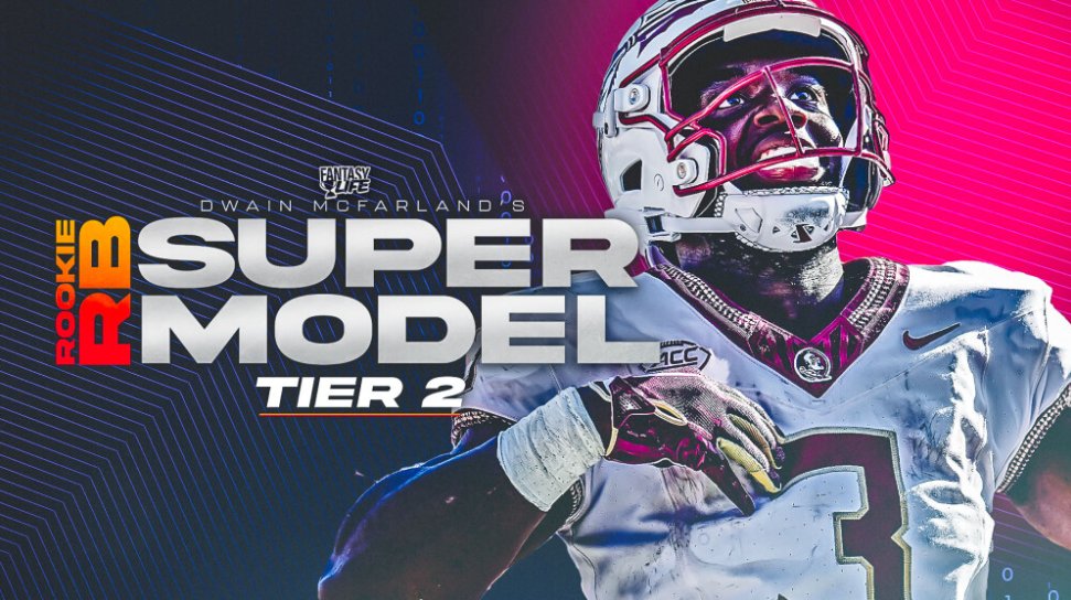 Rookie RB Week continues... Tier 2 from the RB Super Model is LIVE. Is this RB class really as weak as many believe? We don't have a Bijan Robinson, but there is a large tier of backs that could shine in the right landing spot. fantasylife.com/articles/redra…