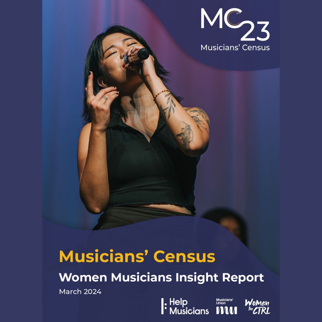 ''Half of women in music have experienced gender discrimination — and a third have been sexually harassed.'' @HelpMusicians @WeAreTheMU @womeninctrl Find the report here: helpmusicians.org.uk/about-us/news/…