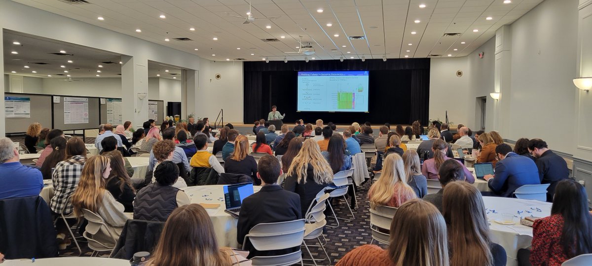 MCWCancerC2u8v's tweet photo. In March, students, postdocs, #cancer scientists &amp; clinicians packed the Zoofari Conference Center for our 2nd Annual #TraineeSymposium that created a space for nearly 50 #trainees to share their #research. 

Learn how we're supporting next-gen scientists: https://t.co/cCjaJZwd9E https://t.co/Qz7fTn1iED