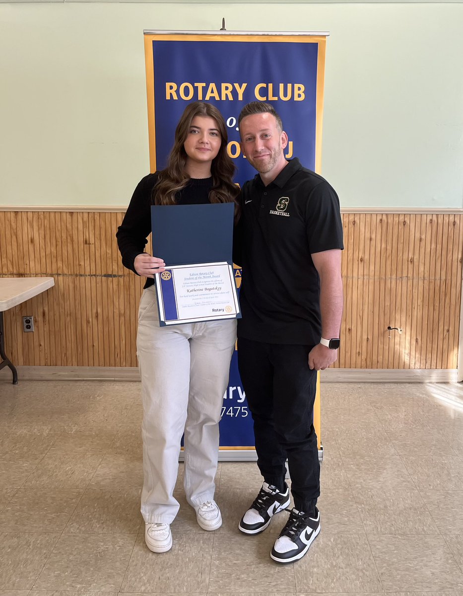 Congratulations to Katherine Bogutskyy on being selected as John P. Stevens Senior of the Month!!!