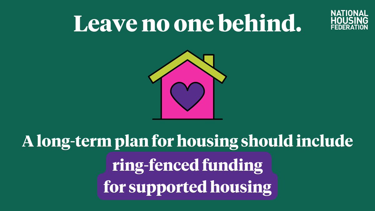 Today @natfednews launch new research on how much #SupportedHousing we will need by 2040.

Govt doesn't have a long-term plan for supported housing & without one 1000s of people could go without the support they need.

We need a #PlanForHousing that leaves no one behind.