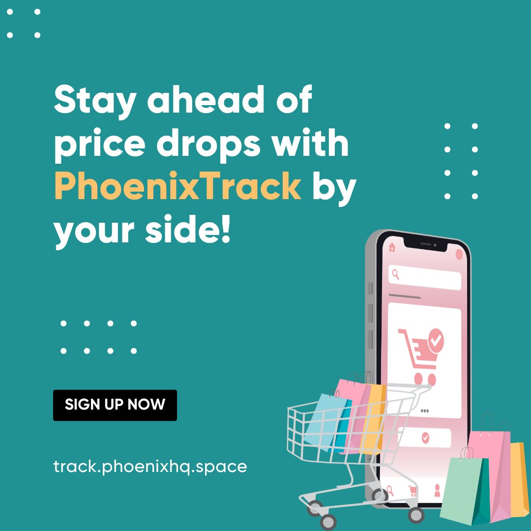 Unleash the power of precision savings with PhoenixTrack! 🚀💰 
#PhoenixHQ #Shopping #Amazondeals #Pricedrop #Smartshopping