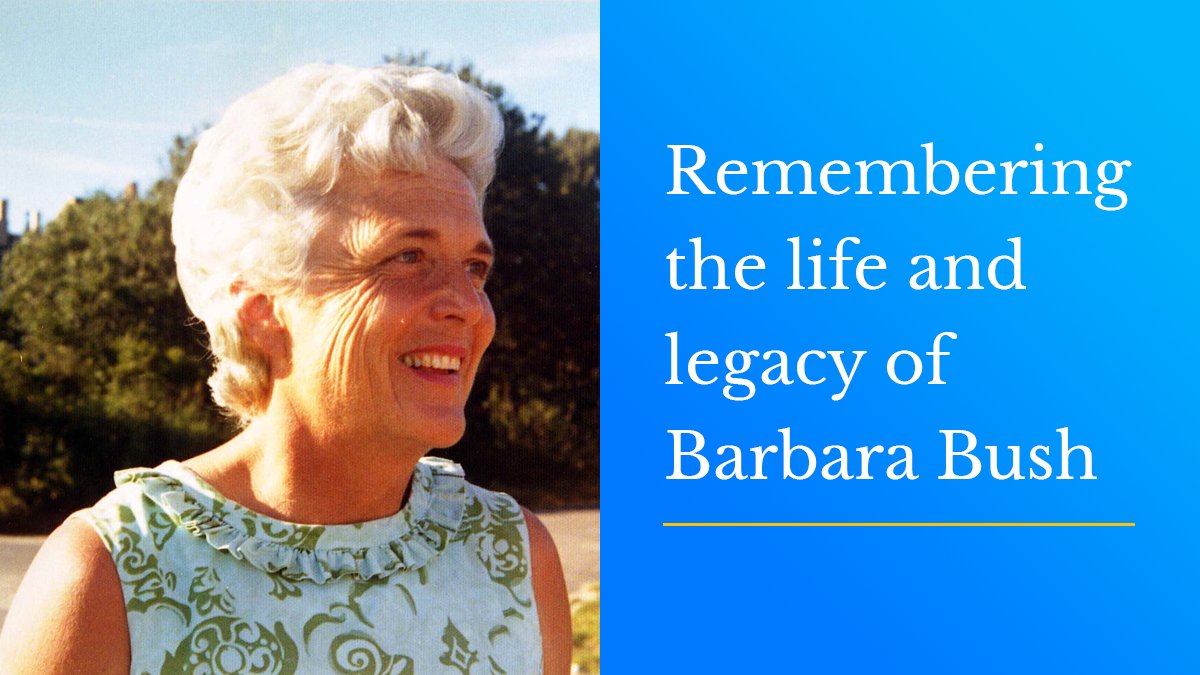 On the sixth anniversary of her passing, the life and legacy of our founder, Barbara Bush, continue to have a profound impact throughout our country. Today, we remain committed to realizing her vision of building a stronger America through literacy.