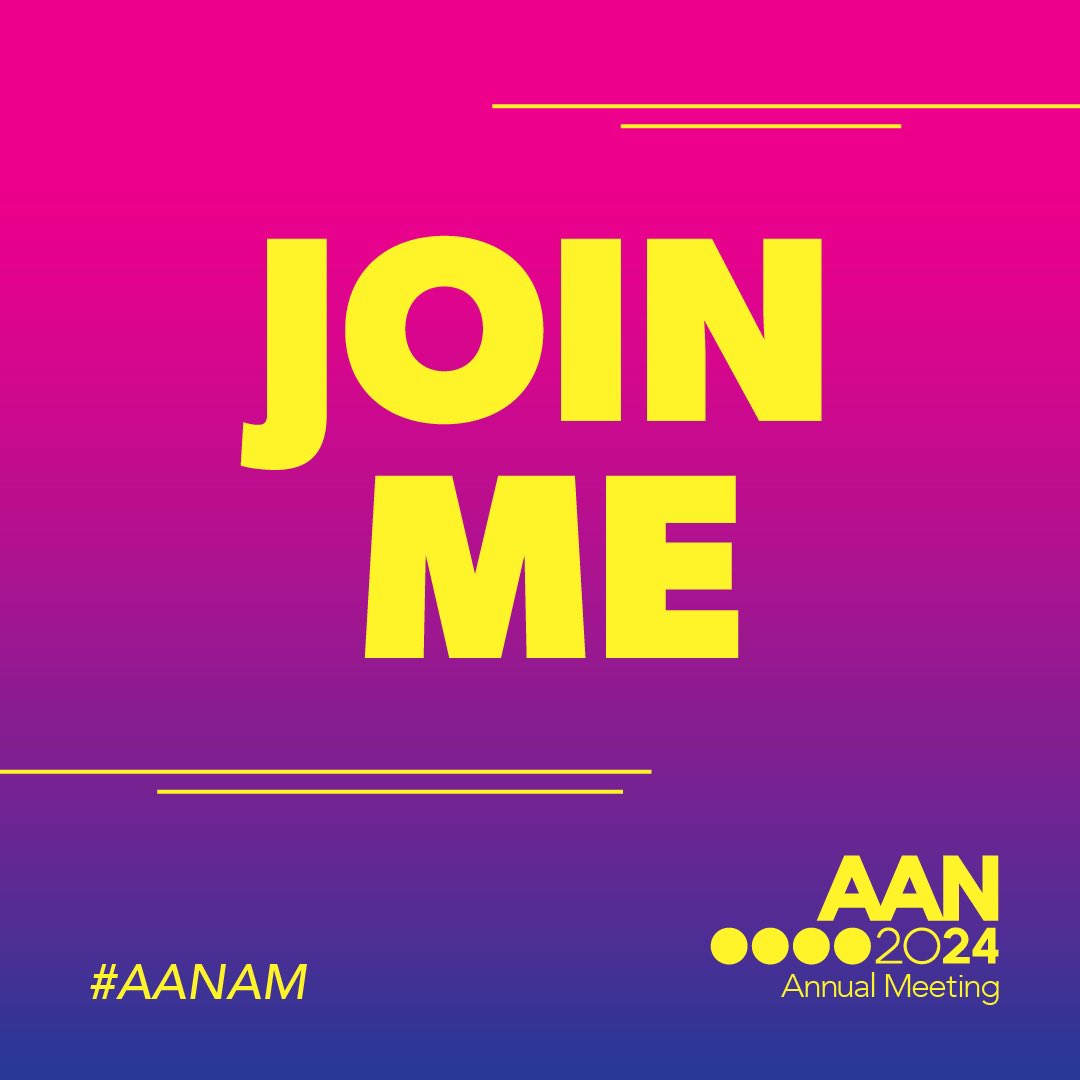 Come by the #AANAM Educator Room during lunch today and connect with other educator colleagues! There will be several great lunch table discussion groups - join me there to explore small group facilitation! #MedEd #NeuroTwitter @AANmember