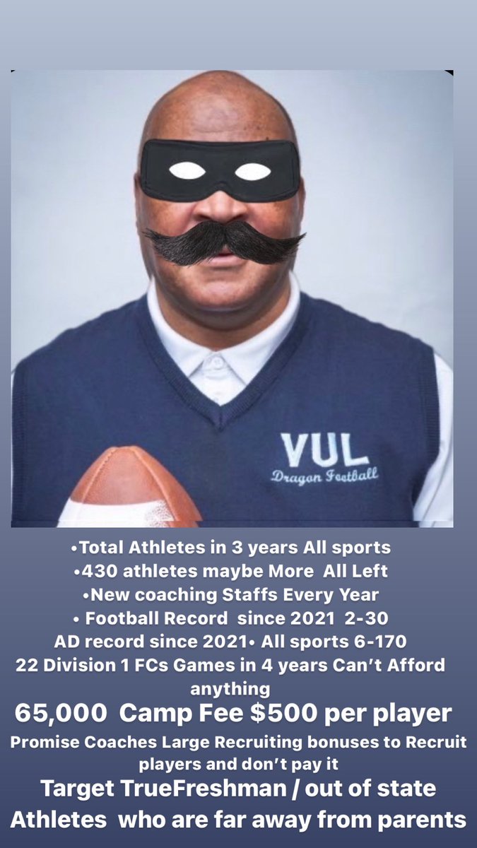 Football Athletes Don’t Get Caught By The NC Bandit Scamler Tim Newman @ Virginia University of Lynchburg this Transfer Portal Season #SavingLives #SavingsCareers #SaveYAMoney #TheVoice #SurvivingVUL