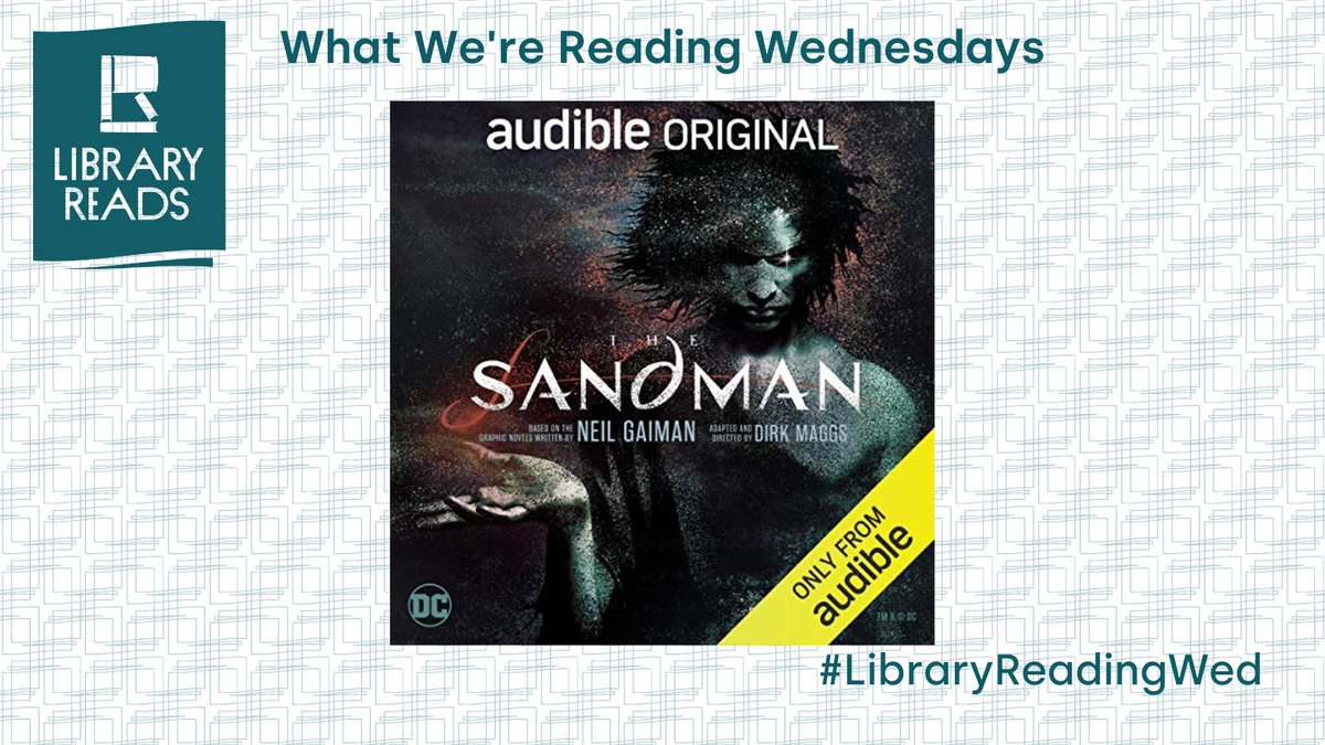 As a huge fan of the comic and the tv series I had to try the audio version of THE SANDMAN ACT I by Neil Gaiman! A great cast really brings the story to life! Bonus that my library carries it on cd! #LibraryReadingWed @LibraryReads99