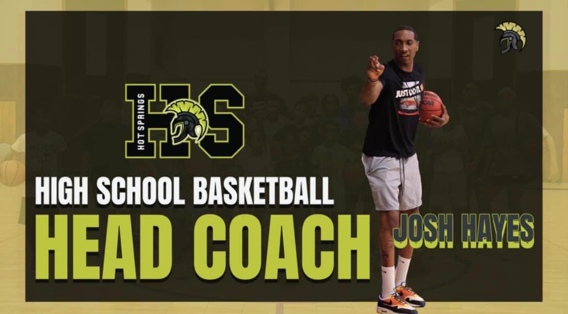 Congrats to Josh Hayes, the new Head Basketball Coach at Hot Springs High School!
@HotSpringsHigh 
@HotSpringsAD
#ArMCA
#arpreps