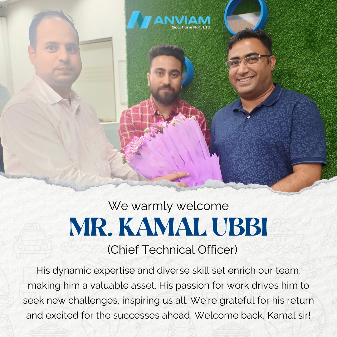At Anviam, we are thrilled to welcome Mr. Kamal Ubbi. His contributions will enrich our organization and inspire us to reach new heights.

🌐anviam.com

#WelcomeBackCTO #DynamicLeadership #TechExpertise #TeamEnrichment #ITPassion #SuccessAhead