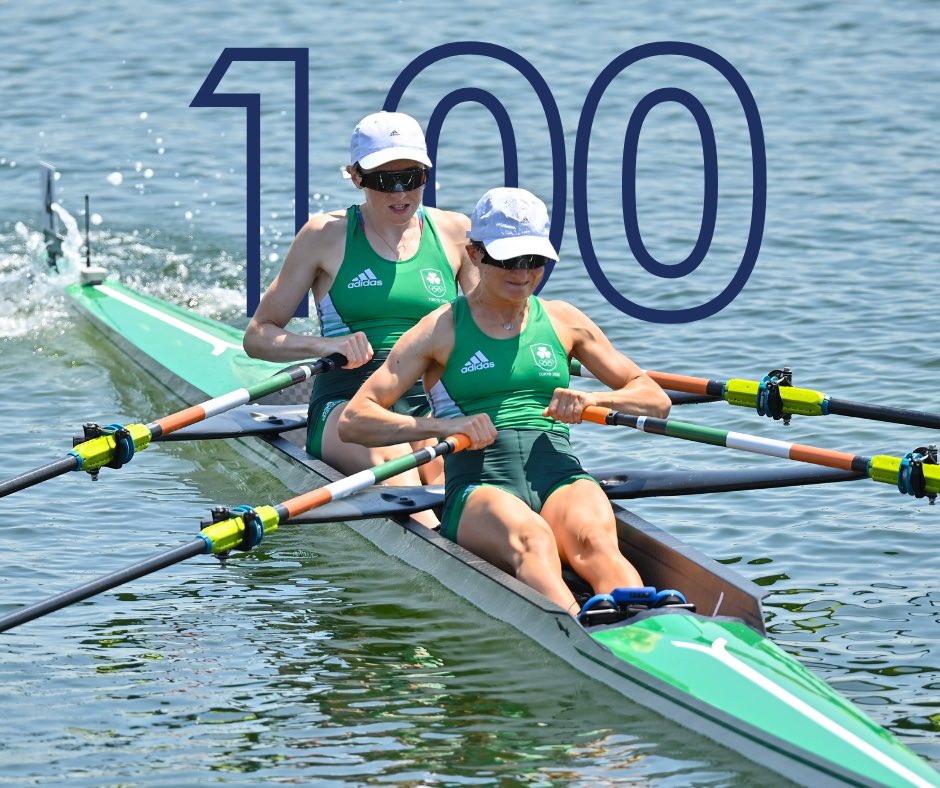 100 DAYS TO GO 🇫🇷 The countdown is on! Just 100 days until things kick off in Paris for the 2024 Olympic Games With 6 boats qualified, the rowers still have the Final Qualification Regatta in Lucerne next month for one last chance to book their tickets to France! #Paris2024