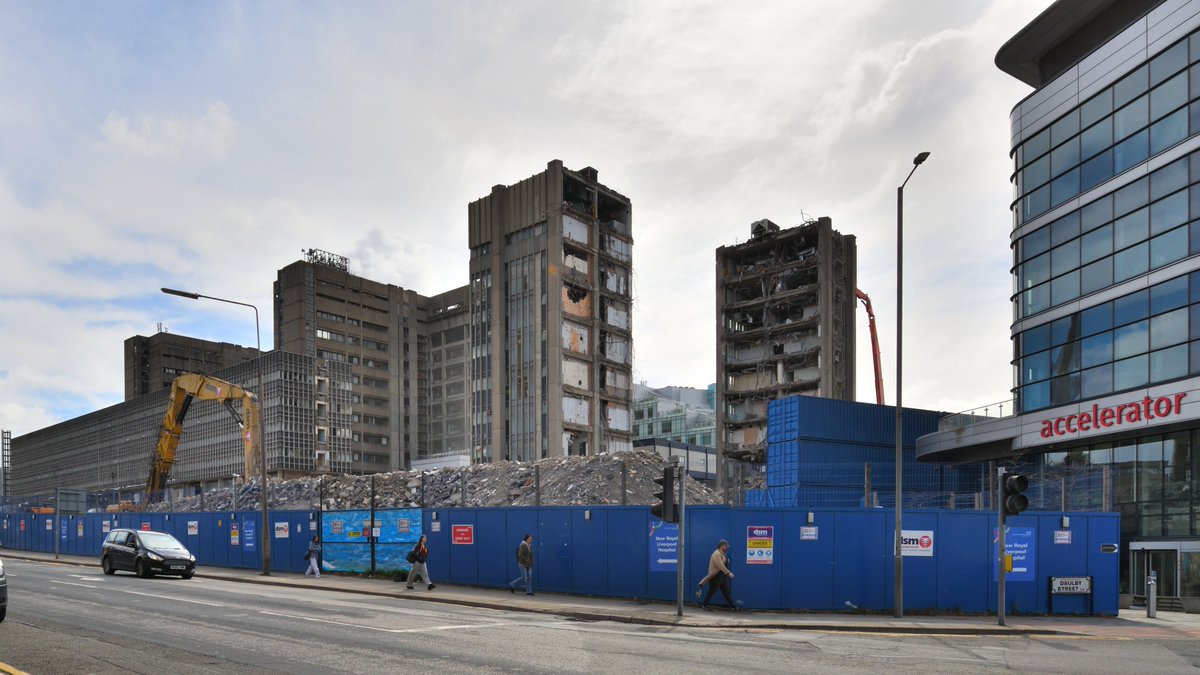 Good progress is being made, but it is going to take a long time if this method of demolition has to continue for the whole site