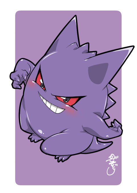 「pokemon (creature) purple background」 illustration images(Latest)